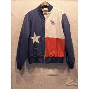 Vintage Men's Walls Windbreaker Jacket Large Regular Texas Sesuicentennial 1986
